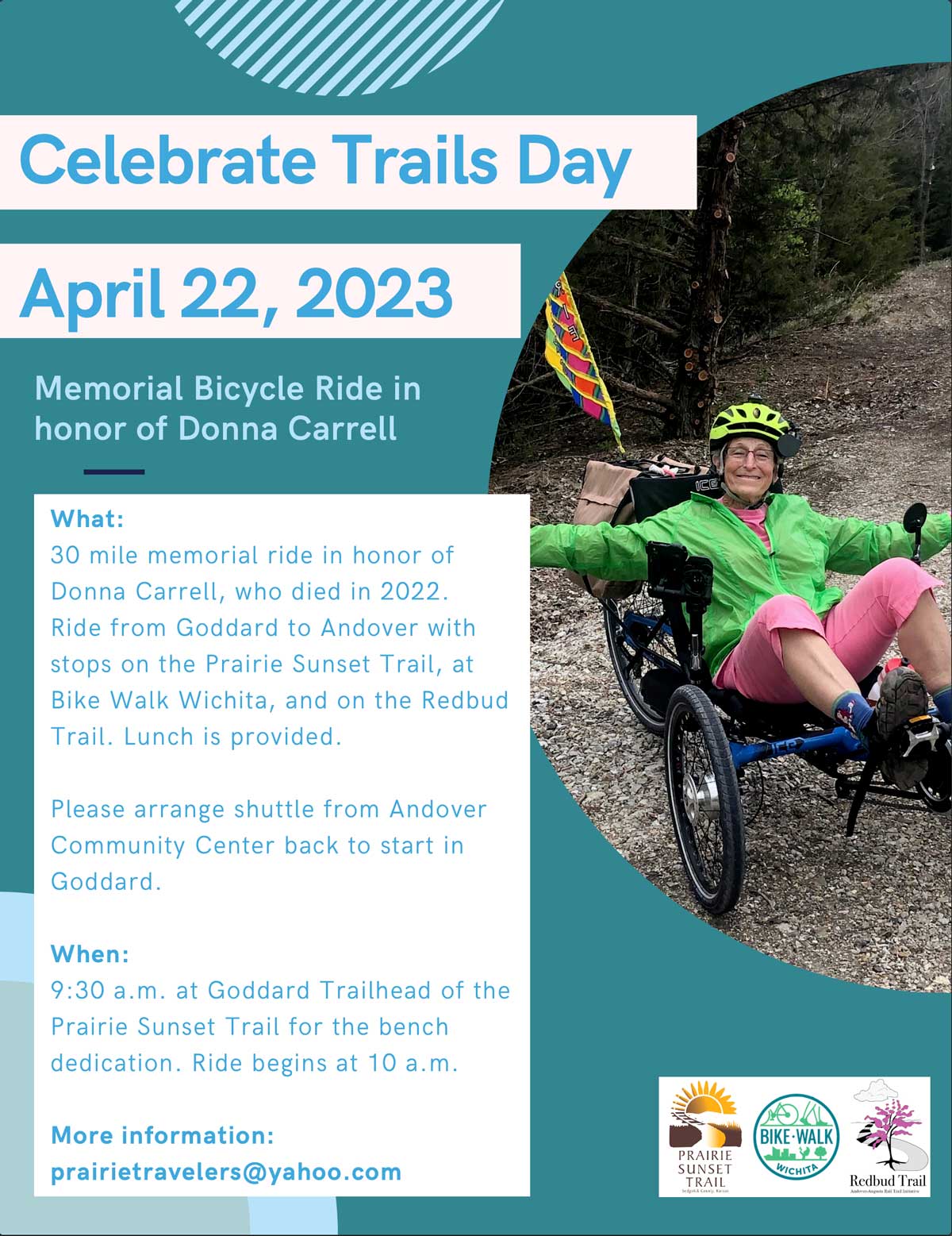 Celebrate Trails Day 2023 flyer